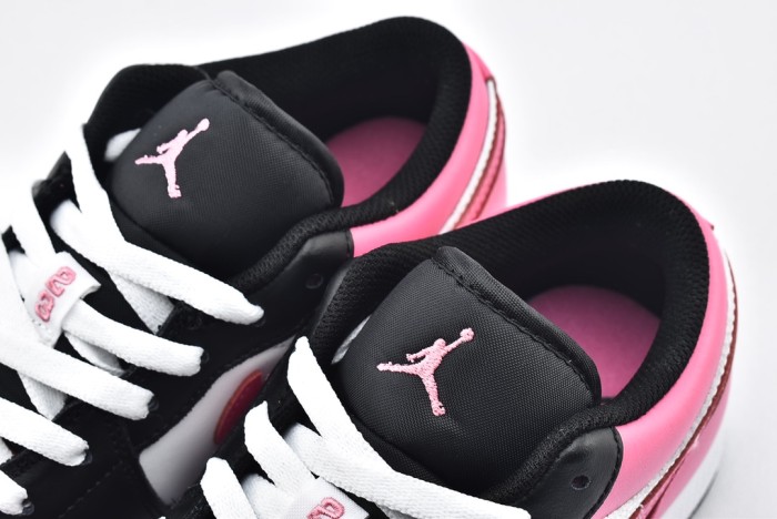 Jordan 1 Low Black Active Fuchsia