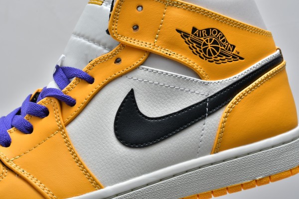 Jordan 1 Mid SE Lakers