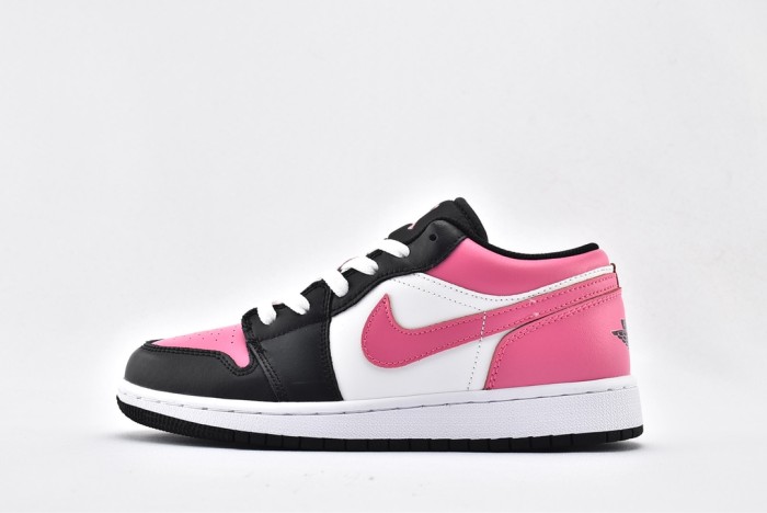 Jordan 1 Low Black Active Fuchsia