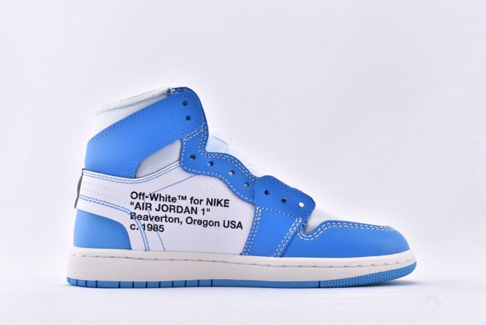 Jordan 1 Retro High Off-White University Blue
