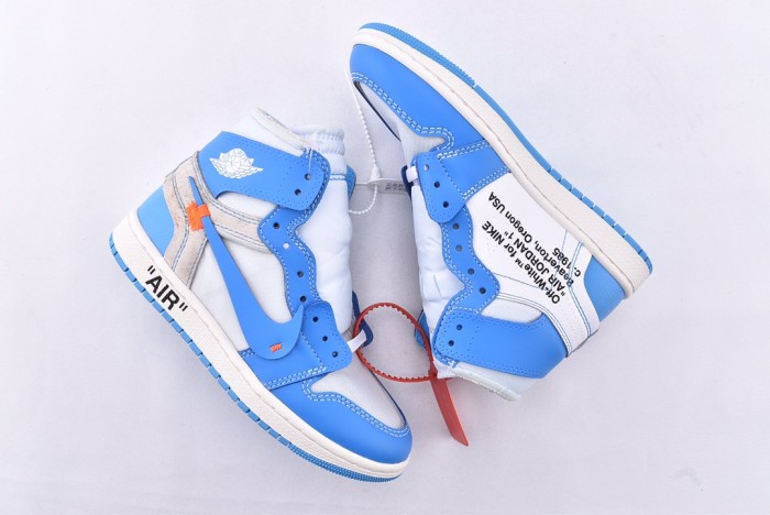 Jordan 1 Retro High Off-White University Blue
