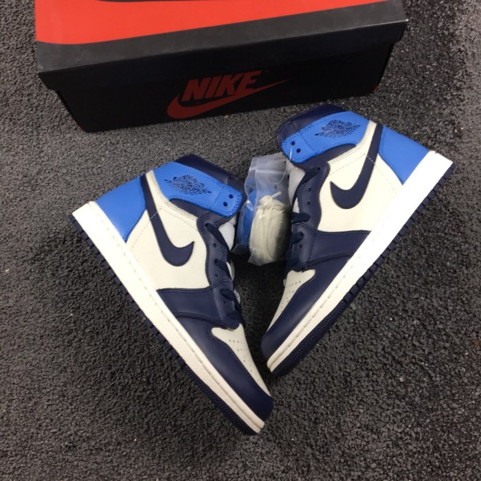 Jordan 1 Retro High Obsidian UNC
