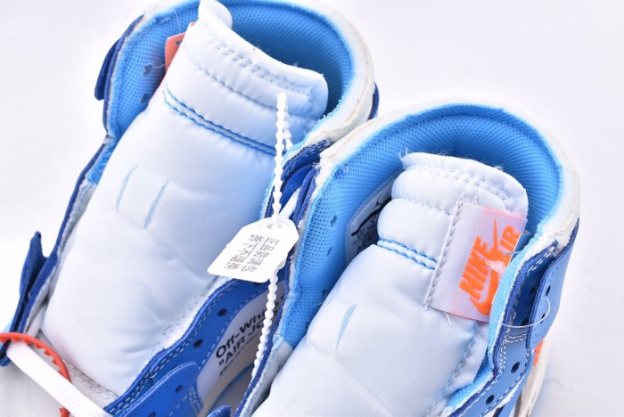 Jordan 1 Retro High Off-White University Blue