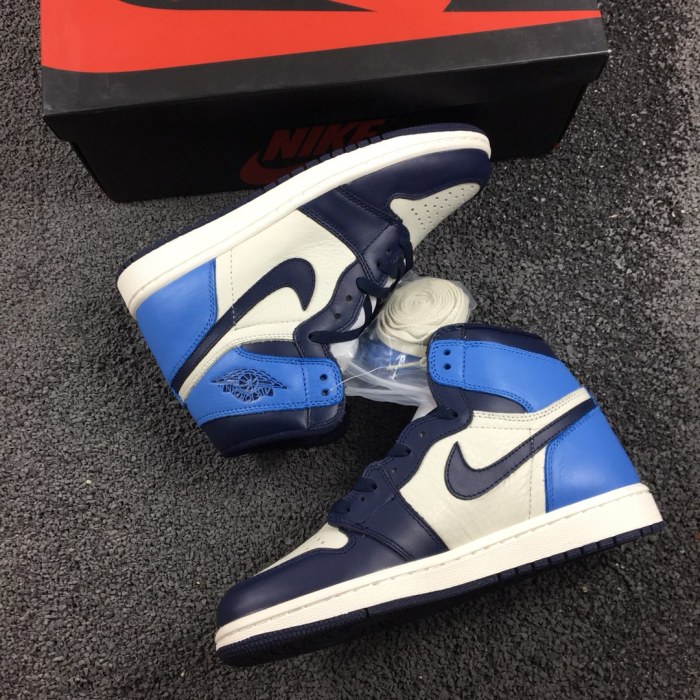 Jordan 1 Retro High Obsidian UNC