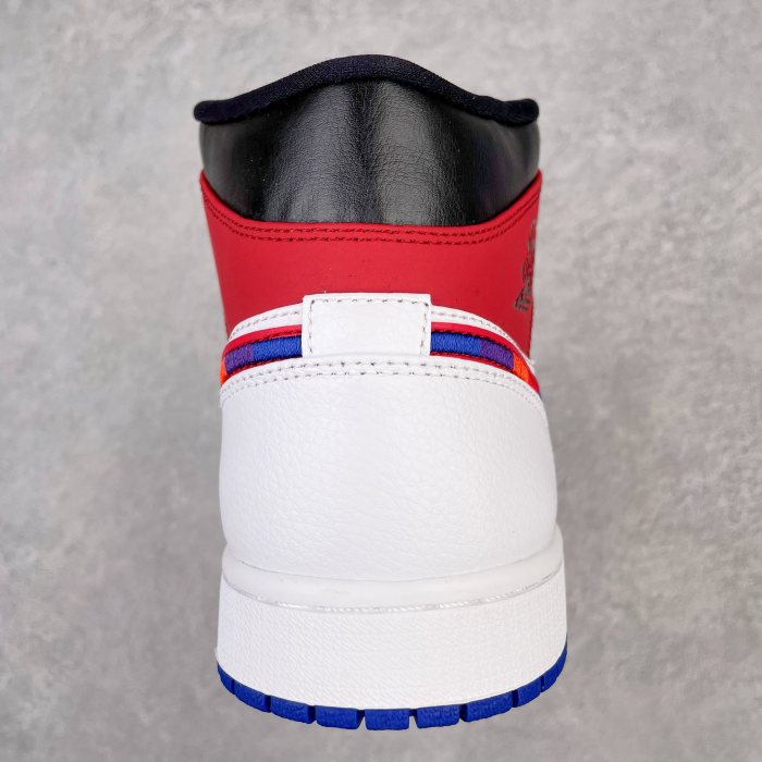 Jordan 1 Mid Multi-Color Swoosh