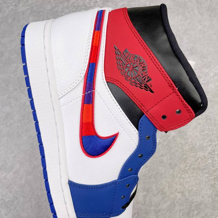 Jordan 1 Mid Multi-Color Swoosh