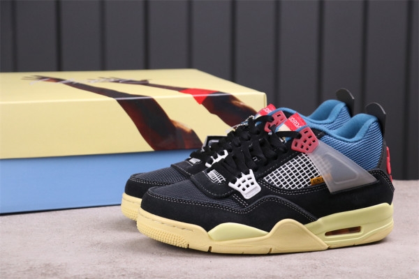 Jordan 4 Retro Union Off Noir