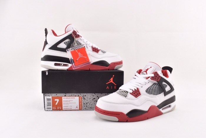 Jordan 4 Retro Fire Red