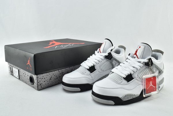 Jordan 4 Retro White Cement