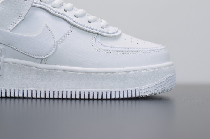Nike Air Force 1 Shadow Triple White (W)