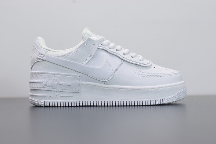 Nike Air Force 1 Shadow Triple White (W)
