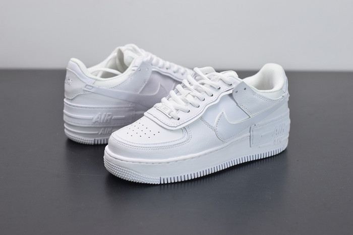 Nike Air Force 1 Shadow Triple White (W)