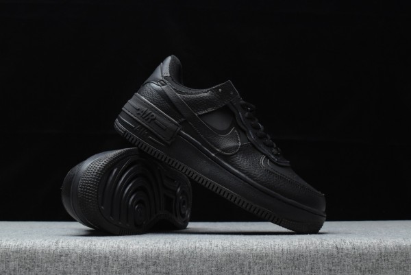 Nike Air Force 1 Shadow Triple Black (W)