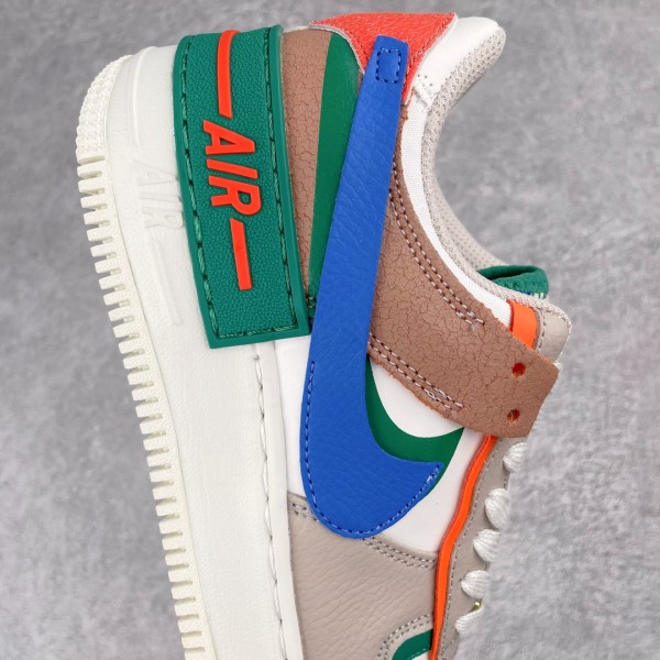 Nike Air Force 1 Shadow Sail Signal Blue Green