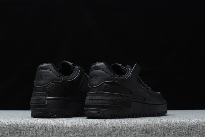 Nike Air Force 1 Shadow Triple Black (W)