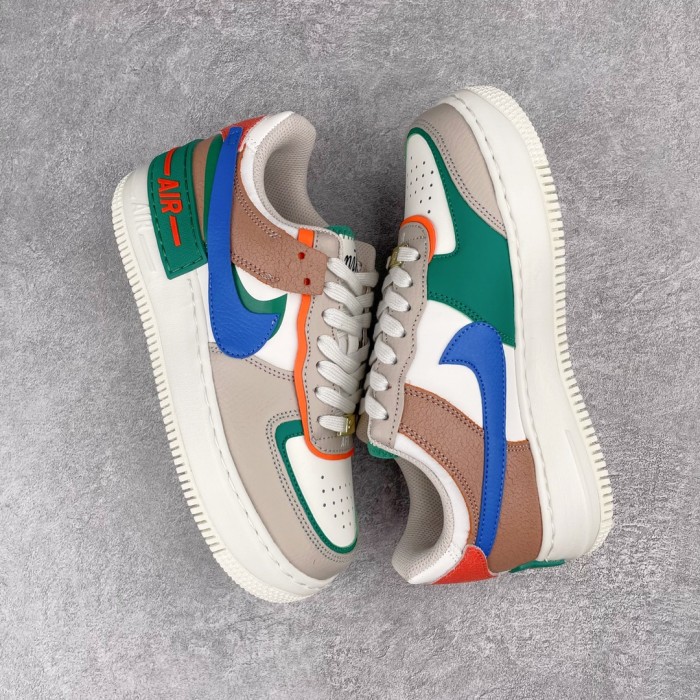 Nike Air Force 1 Shadow Sail Signal Blue Green