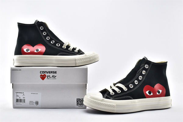 Converse Chuck Taylor All-Star 70s Hi Comme des Garcons PLAY Black