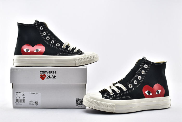 Converse Chuck Taylor All-Star 70s Hi Comme des Garcons PLAY Black