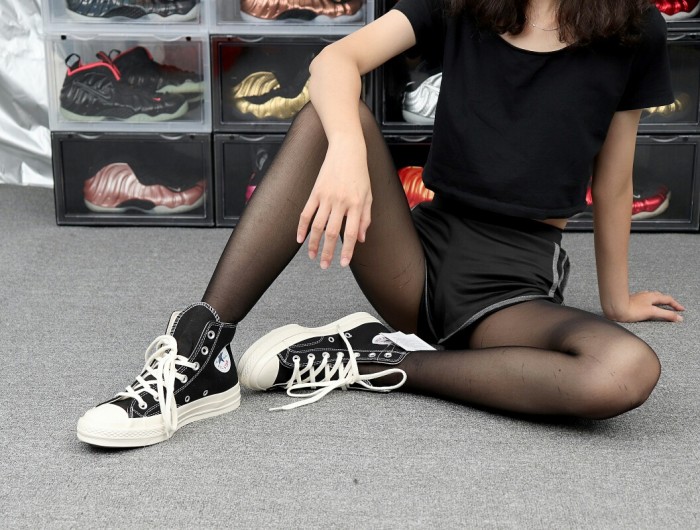 Converse Chuck Taylor All-Star 70s Hi Comme des Garcons PLAY Black