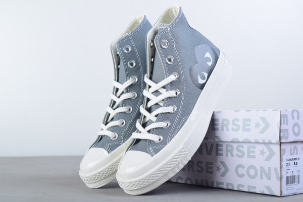 Converse Chuck Taylor All-Star 70s Hi Comme des Garcons PLAY Grey