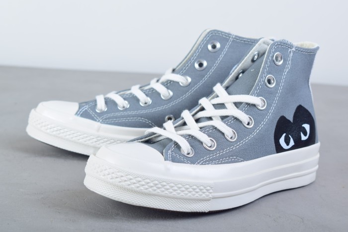 Converse Chuck Taylor All-Star 70s Hi Comme des Garcons PLAY Grey