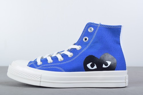Converse Chuck Taylor All-Star 70s Hi Comme des Garcons PLAY Blue