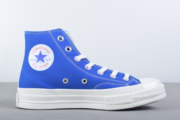 Converse Chuck Taylor All-Star 70s Hi Comme des Garcons PLAY Blue