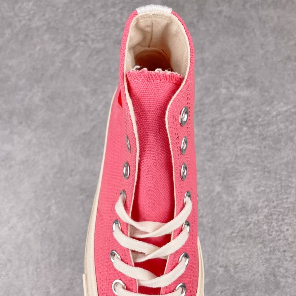 Converse Chuck Taylor All-Star 70s Hi Comme des Garcons Play Bright Pink