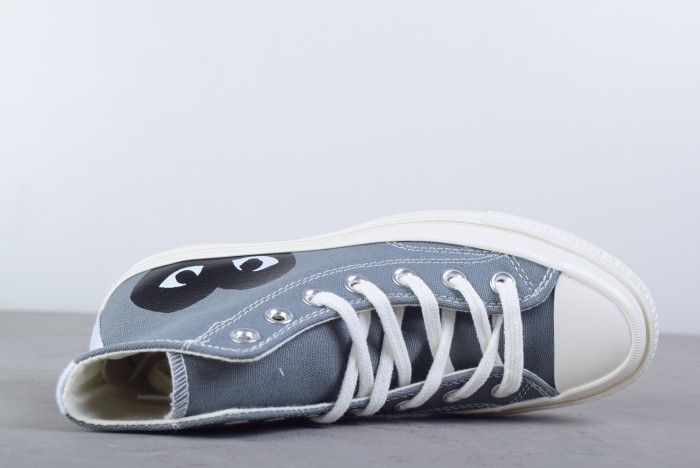 Converse Chuck Taylor All-Star 70s Hi Comme des Garcons PLAY Grey