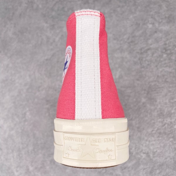 Converse Chuck Taylor All-Star 70s Hi Comme des Garcons Play Bright Pink