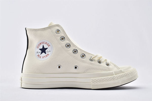 Converse Chuck Taylor All-Star 70s Hi Comme des Garcons PLAY White