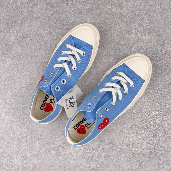 Converse Chuck Taylor All-Star 70s Ox Comme des Garcons Play Bright Blue