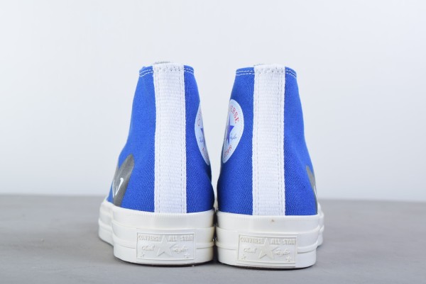 Converse Chuck Taylor All-Star 70s Hi Comme des Garcons PLAY Blue