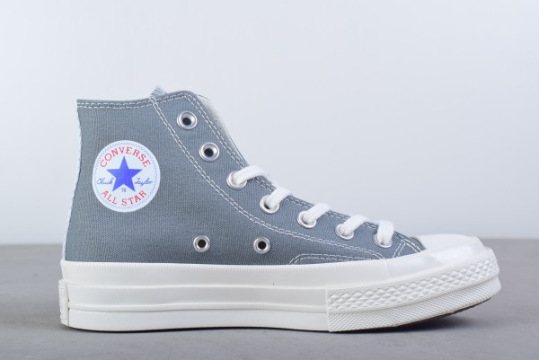 Converse Chuck Taylor All-Star 70s Hi Comme des Garcons PLAY Grey