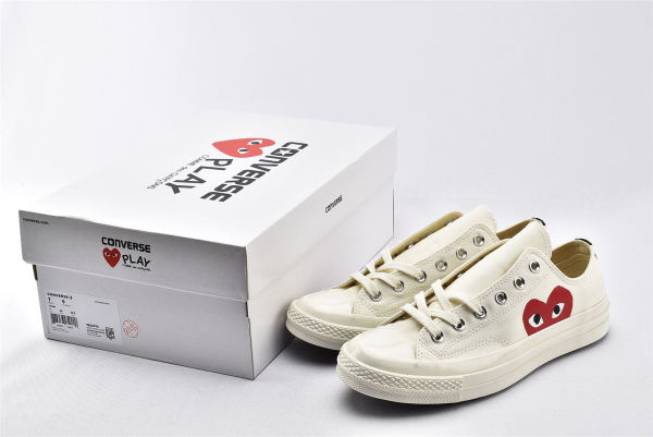 Converse Chuck Taylor All-Star 70s Ox Comme des Garcons PLAY White
