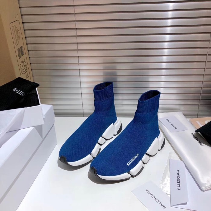 Balenciaga Speed 2.0 Dark Blue White Black