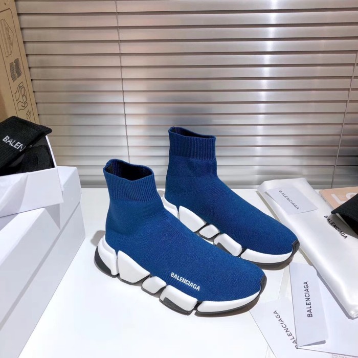 Balenciaga Speed 2.0 Dark Blue White Black