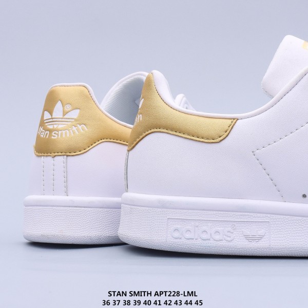 adidas Stan Smith White Gold Metallic