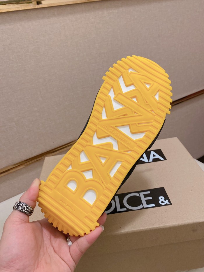 Dolce & Gabbana NS1 Low Top Yellow Black