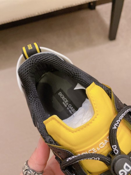Dolce & Gabbana NS1 Low Top Yellow Black