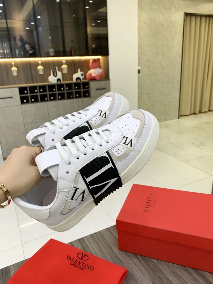 Valentino Garavani VL7N Sneaker Low Top White Black Grey