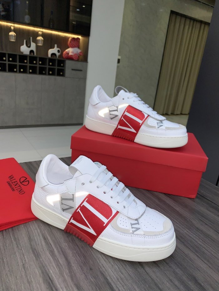 Valentino VL7N Bands 'White Red'