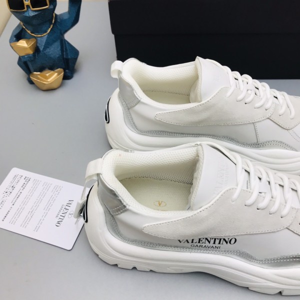 Valentino Gumboy Low Top Sports Casual Shoes Men's White