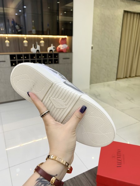 Valentino Garavani VL7N Sneaker Low Top White White Grey