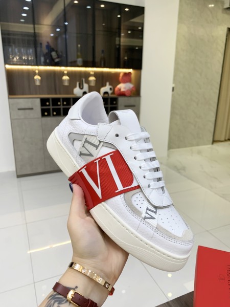 Valentino VL7N Bands 'White Red'