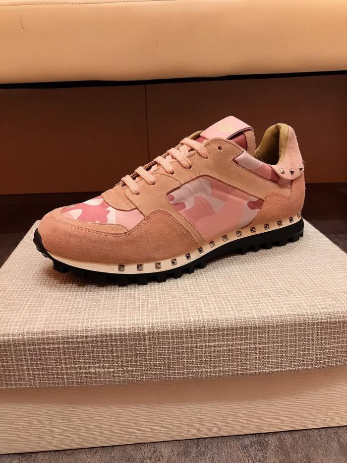 Valentino Wear Resistant Low Top Casual Shoes Women's Brown