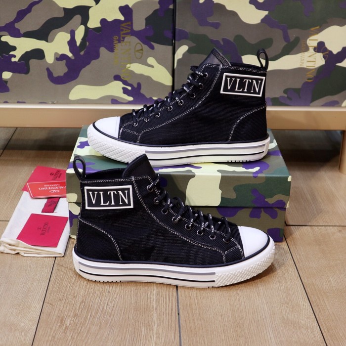 Valentino Giggies High Top Canvas Shoes Men's