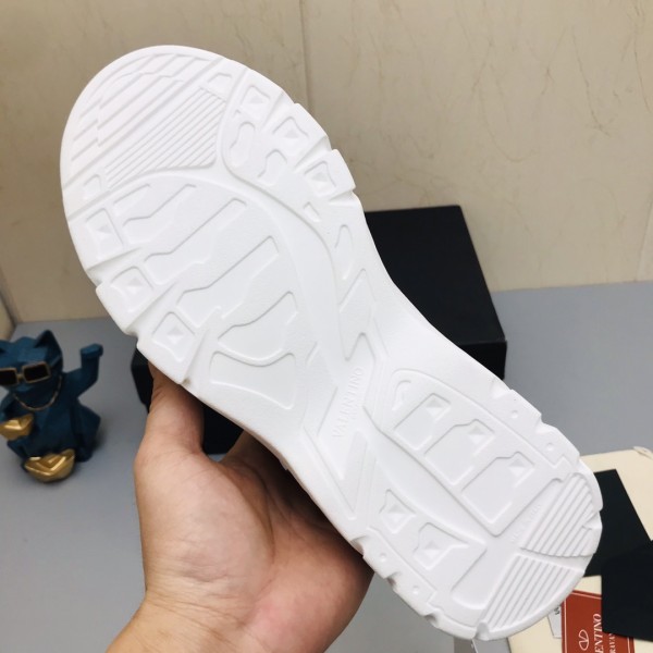 Valentino Gumboy Low Top Sports Casual Shoes Men's White