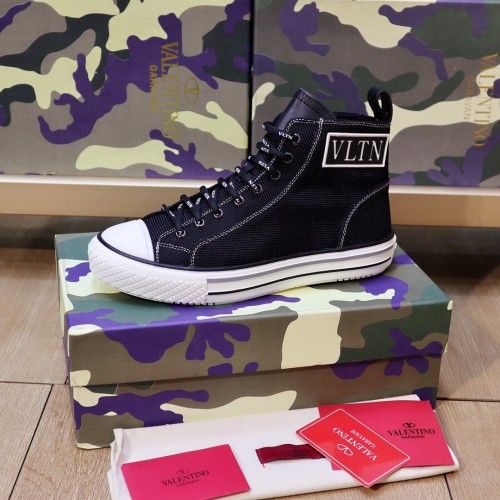 Valentino Giggies High Top Canvas Shoes Men's