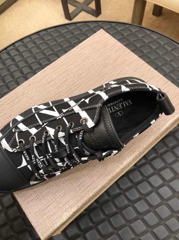 Valentino Giggies Low 'VLTN All Over Print - Black'